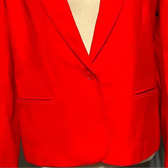 Pendleton 100% pure virgin wool 1970's vintage  red blazer made in USA - Picture 3 of 13